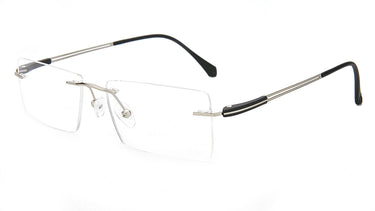 Men Cristal Eyeglasses: Lebron -Black - SpecSMART Eye Clinic (diagaonal View)